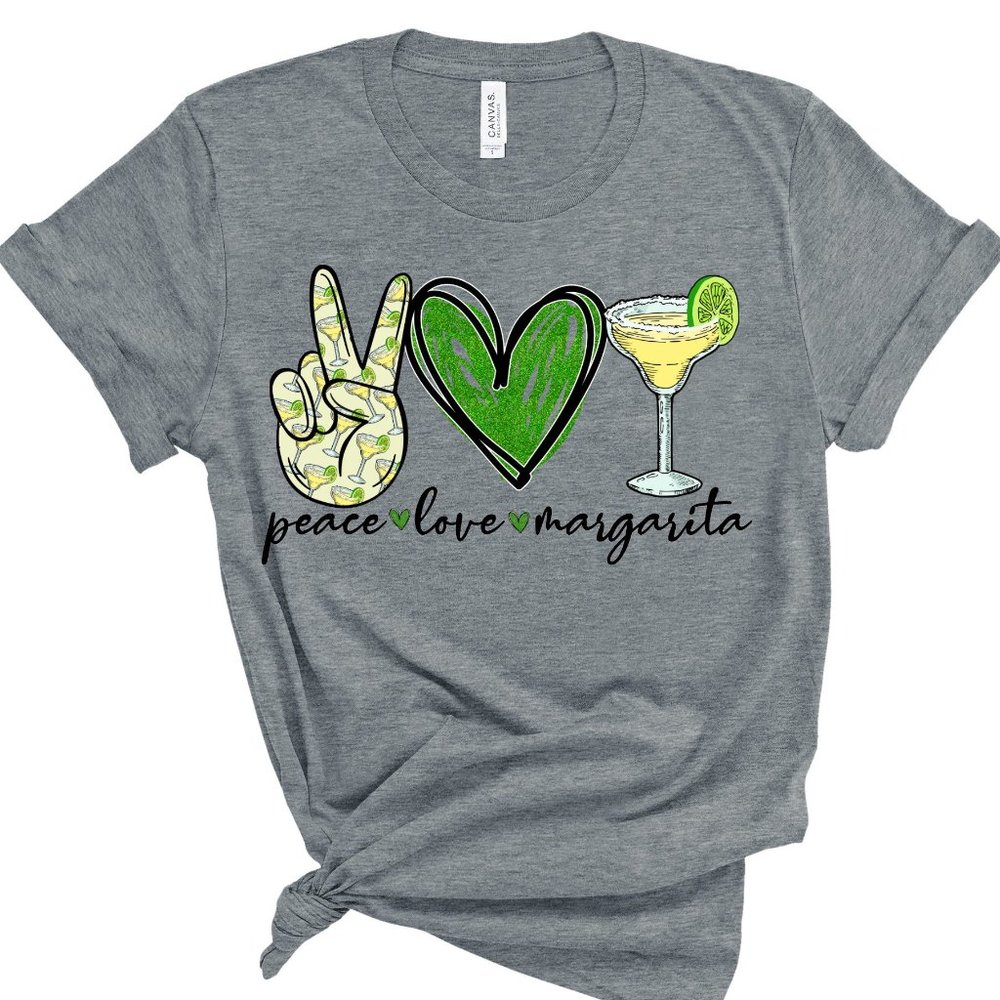NWOT Peace Love Margarita T-Shirt